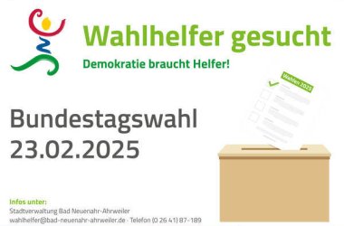 Wahlhelfer gesucht