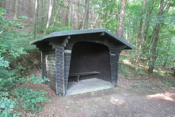 Hütte im Bachemer Tal
